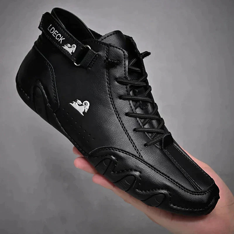 Barfußschuhe wasserdicht | rutschfest | Damen Herren | flexibel | Outdoor | Alltag-Schwarz-36-Luzern Mode