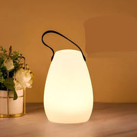 Tischlampe | LED | Wasserdicht | Aufladbar | Mehrfarbig | Einstellbar-Oval-Luzern Mode
