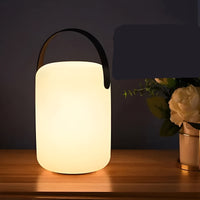 Tischlampe | LED | Wasserdicht | Aufladbar | Mehrfarbig | Einstellbar-Zylinder-Luzern Mode