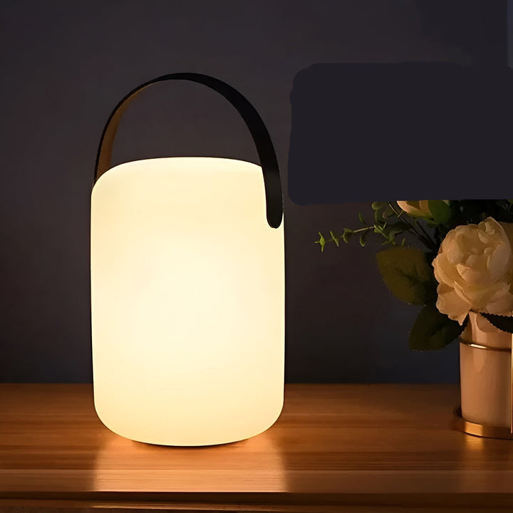 Tischlampe | LED | Wasserdicht | Aufladbar | Mehrfarbig | Einstellbar-Zylinder-Luzern Mode