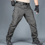 Taktische Outdoor-Hose mit Mehrfach-Taschen für Herren-Grau-S-Luzern Mode