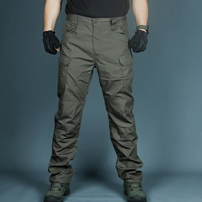 Taktische Outdoor-Hose mit Mehrfach-Taschen für Herren-Grün-S-Luzern Mode