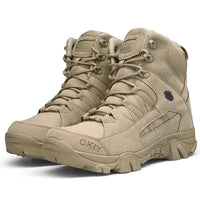 Herren Wanderschuhe Outdoor Trekkingstiefel rutschfest-Weiß-40-Luzern Mode