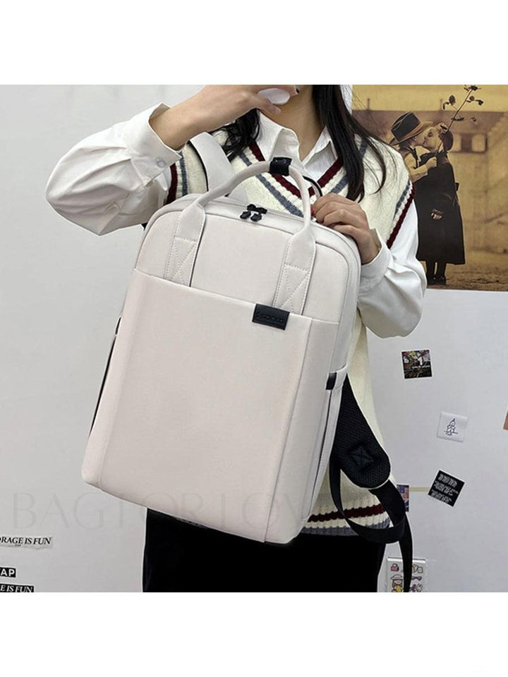 Laptoprucksack | Wasserdicht | Verstellbar | Geräumig | Fächer | Reißverschluss-Luzern Mode