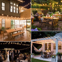 Outdoor LED Lichterkette | Wasserdicht Stilvoll Stimmungsvol Vielseitig-Luzern Mode