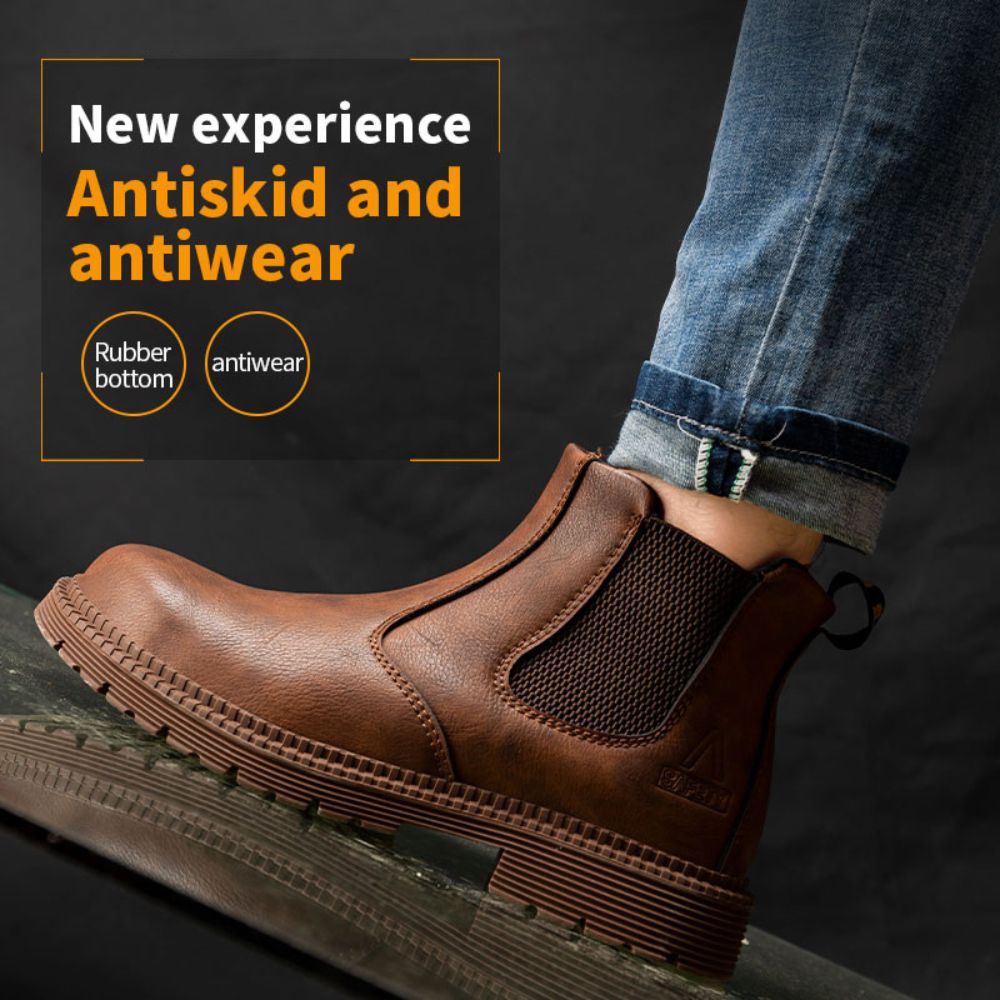 Wasserdichte Chelsea Boots für Herren - Rutschfest & Robust-Luzern Mode