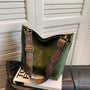 Vintage Damen Handtasche mit verstellbarem Schultergurt-Grün-Luzern Mode