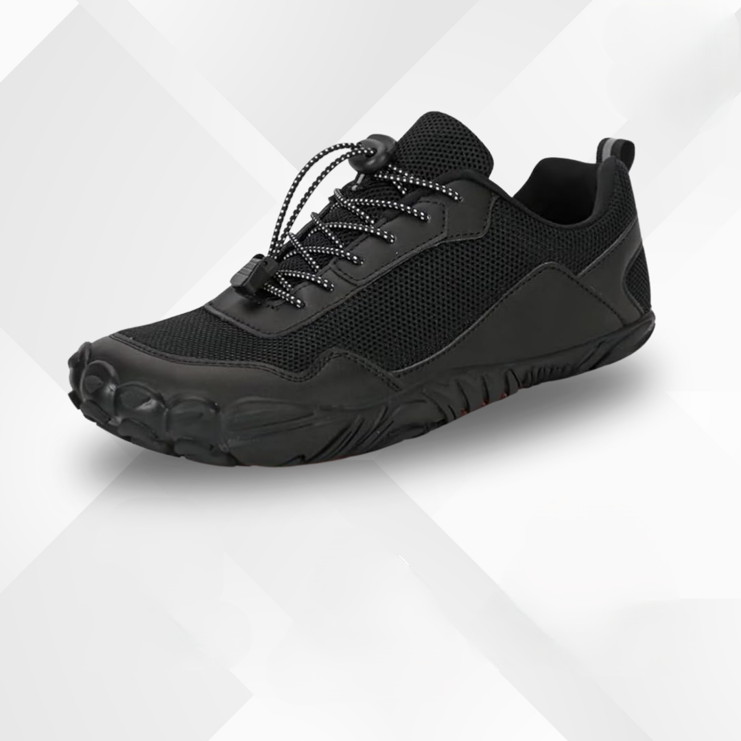 Herren Barfuß-Schuhe | Wasserdicht | Flexibel | Orthopädisch | Leicht-Schwarz-39-Luzern Mode