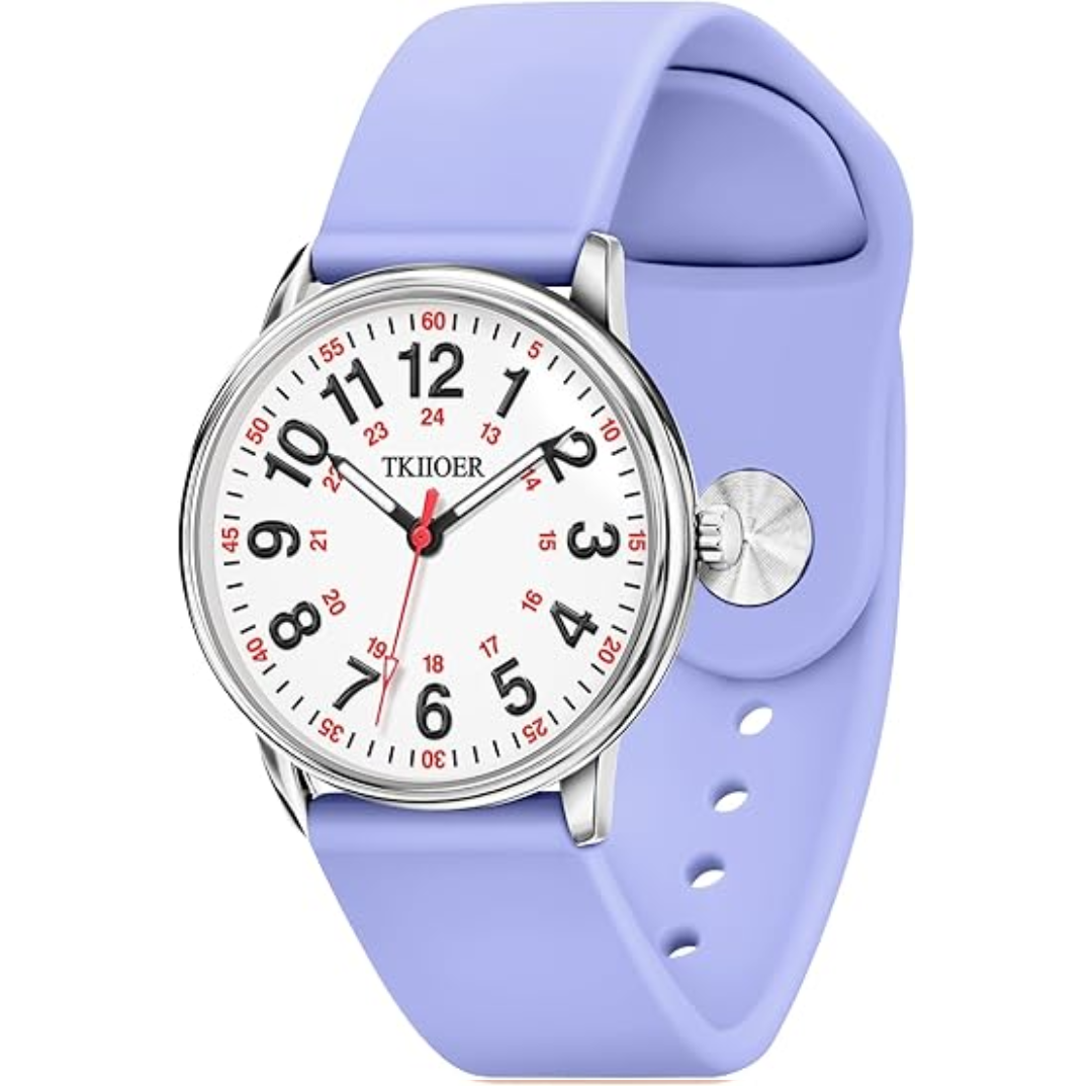 Uhr | Leuchtend, Wasserdicht, Bequem, Langlebig, Vielseitig-Lila-Luzern Mode