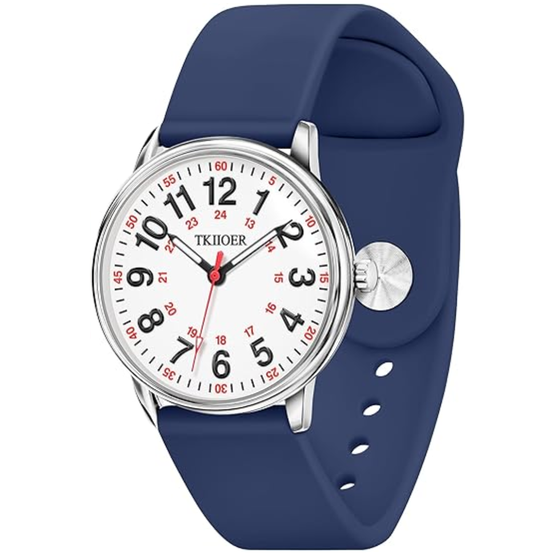 Uhr | Leuchtend, Wasserdicht, Bequem, Langlebig, Vielseitig-Marineblau-Luzern Mode