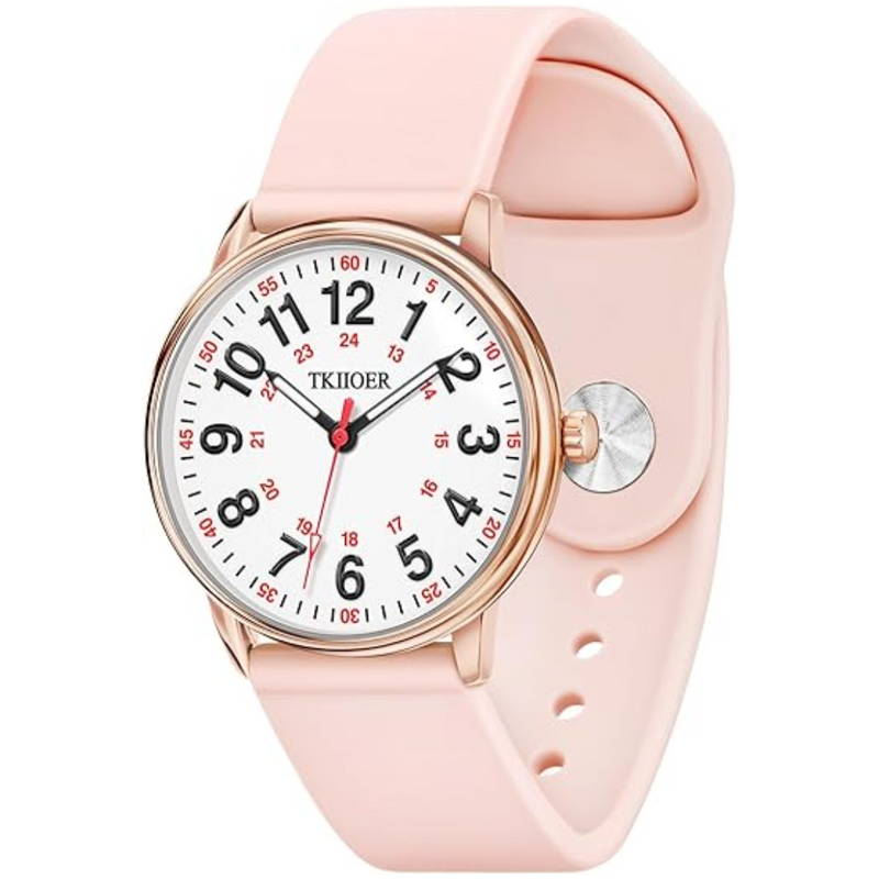 Uhr | Leuchtend, Wasserdicht, Bequem, Langlebig, Vielseitig-Rosa-Luzern Mode