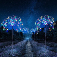 Solar Gartenlampe | Feuerwerkeffekt | Wasserdicht | Aluminium | 120 LEDs-Luzern Mode
