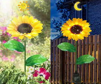 Sonnenblumen-Gartenlampe | Solar Aufladbar Einzigartig Realistisch Wasserdicht-Luzern Mode