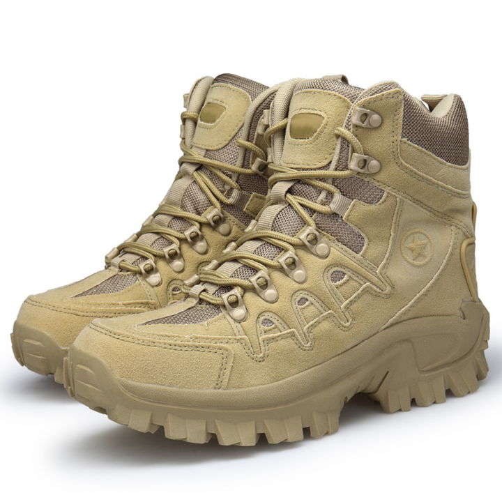 Hochwertige wasserdichte Wanderschuhe für Damen Herren-Khaki-39-Luzern Mode