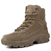 Herren Arbeitsstiefel | Wasserdicht | Robust | Sicher | Schnürung | Wildleder-Luzern Mode