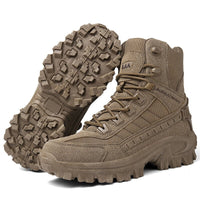 Herren Arbeitsstiefel | Wasserdicht | Robust | Sicher | Schnürung | Wildleder-Luzern Mode