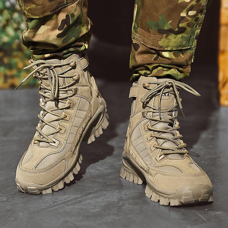 Herren Arbeitsstiefel | Wasserdicht | Robust | Sicher | Schnürung | Wildleder-Luzern Mode