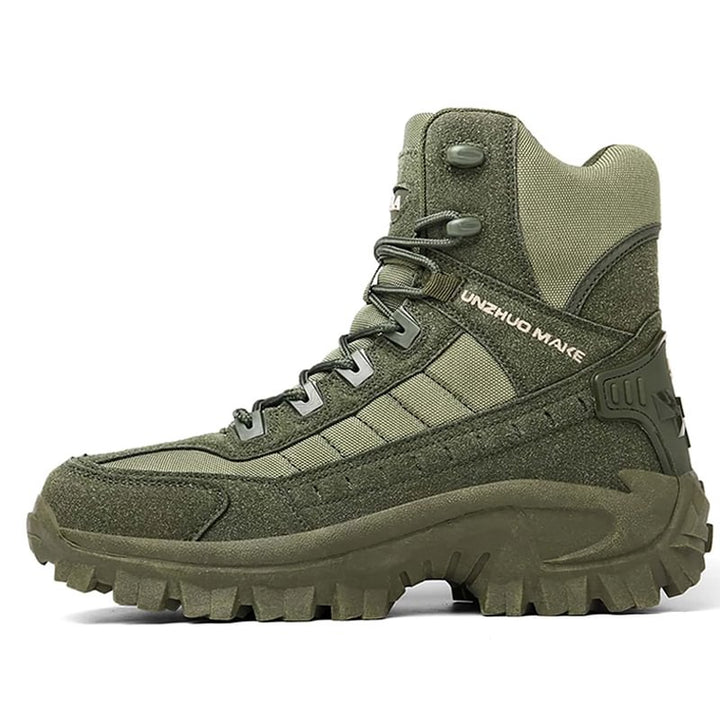 Herren Arbeitsstiefel | Wasserdicht | Robust | Sicher | Schnürung | Wildleder-Luzern Mode