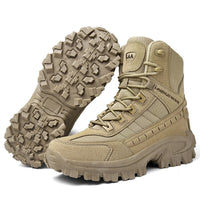 Herren Arbeitsstiefel | Wasserdicht | Robust | Sicher | Schnürung | Wildleder-Luzern Mode
