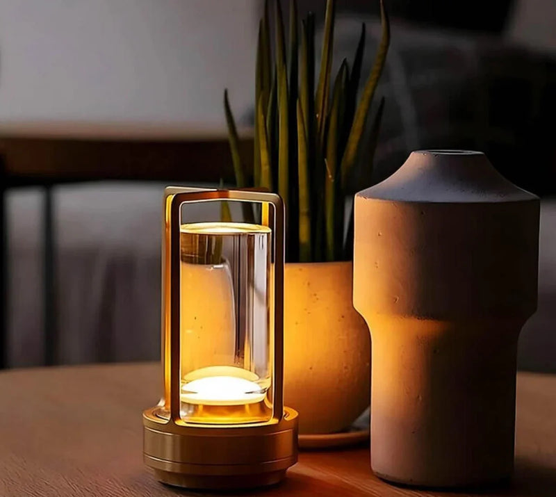 Kristall-Tischlampe | Wasserdicht Stilvoll Tragbar Kabellos-Luzern Mode