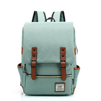 Laptop Rucksack | Unisex | 16 Zoll | Wasserdicht | Oxford | Verstellbar-Hellgrün-Luzern Mode