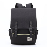 Laptop Rucksack | Unisex | 16 Zoll | Wasserdicht | Oxford | Verstellbar-Schwarz-Luzern Mode