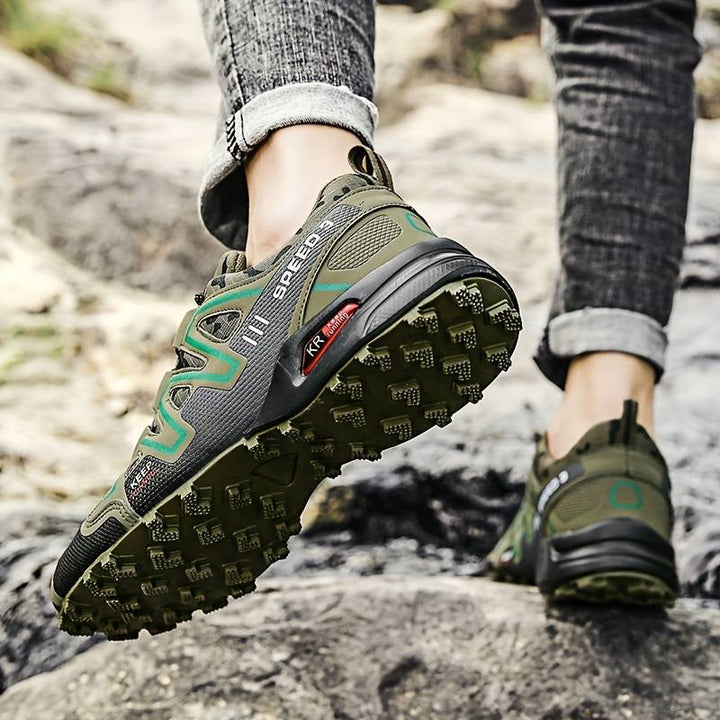 Wanderschuhe | Unisex | Wasserdicht | Camouflageprint | Niedrig | Schnürsenkel-Luzern Mode