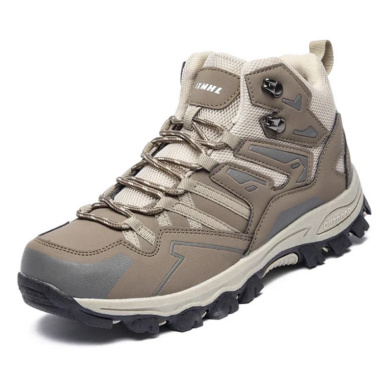 Herren Outdoor Wanderschuhe wasserdicht und rutschfest-36-Beige-Luzern Mode