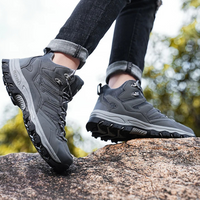 Herren Outdoor Wanderschuhe wasserdicht und rutschfest-36-Grau-Luzern Mode