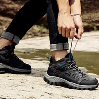 Herren Outdoor Wanderschuhe wasserdicht und rutschfest-Luzern Mode