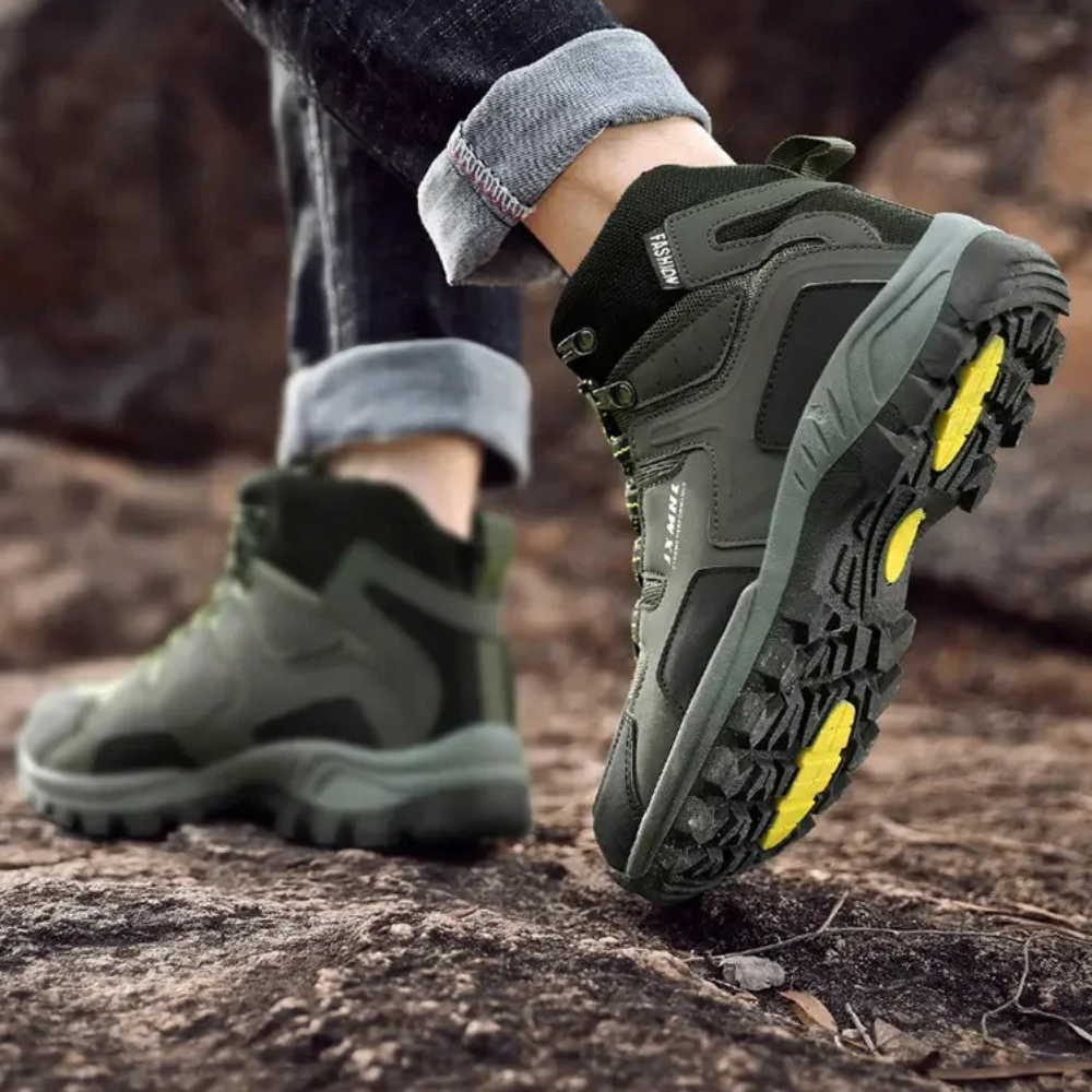 Herren Outdoor Wanderschuhe wasserdicht und rutschfest-Luzern Mode