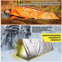 Notfall-Schlafsack | Wasserdicht Isolierend Mylar Auffällig Komfortabel-Luzern Mode