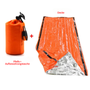 Notfall-Schlafsack | Wasserdicht Isolierend Mylar Auffällig Komfortabel-Orange-Luzern Mode