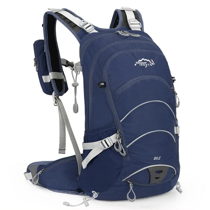 Wasserdichter Outdoor Rucksack 20L für Wandern und Reisen-Dunkelblau-Luzern Mode