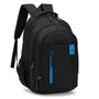 Wasserdichter Laptop Rucksack mit USB-Anschluss Herren-Blau-B-Luzern Mode
