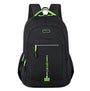 Wasserdichter Laptop Rucksack mit USB-Anschluss Herren-Grün-A-Luzern Mode