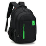 Wasserdichter Laptop Rucksack mit USB-Anschluss Herren-Grün-B-Luzern Mode