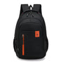 Wasserdichter Laptop Rucksack mit USB-Anschluss Herren-Orange-B-Luzern Mode