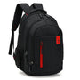 Wasserdichter Laptop Rucksack mit USB-Anschluss Herren-Rot-B-Luzern Mode