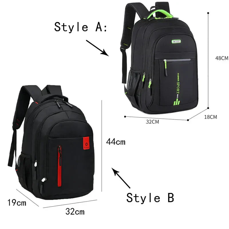 Wasserdichter Laptop Rucksack mit USB-Anschluss Herren-Luzern Mode