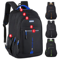 Wasserdichter Laptop Rucksack mit USB-Anschluss Herren-Luzern Mode