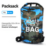 Survival-Rucksack | Wasserdicht Vielseitig Langlebig Trennfach Robust-Blau-15L-Luzern Mode