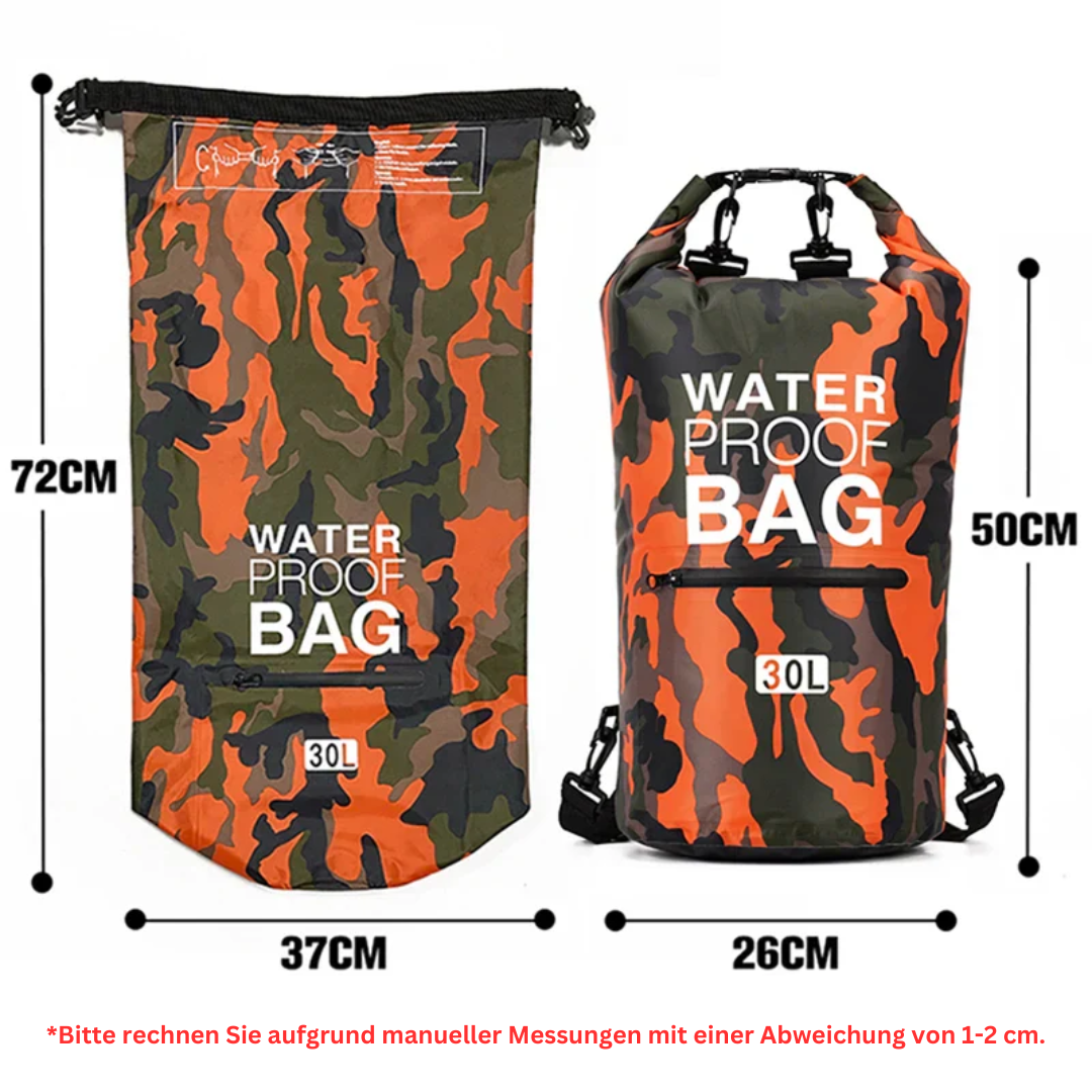 Survival-Rucksack | Wasserdicht Vielseitig Langlebig Trennfach Robust-Luzern Mode