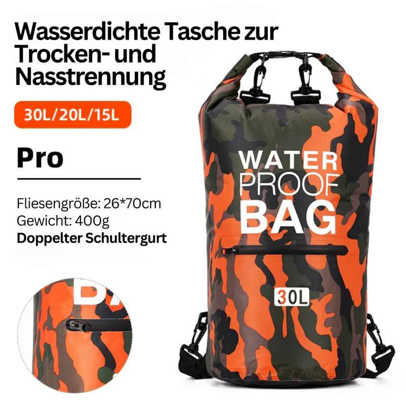 Survival-Rucksack | Wasserdicht Vielseitig Langlebig Trennfach Robust-Luzern Mode