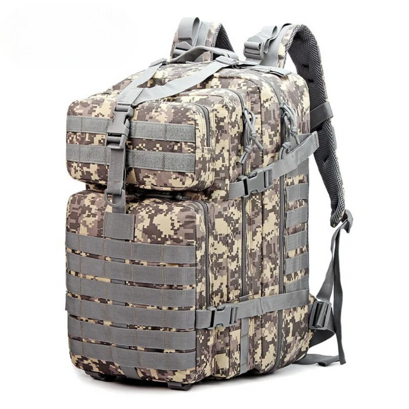 Taktischer Rucksack 40L - Outdoor Camping Wanderrucksack-Camouflage 2-Luzern Mode