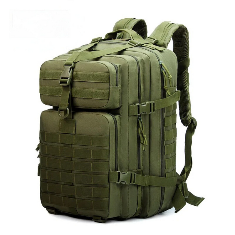 Taktischer Rucksack 40L - Outdoor Camping Wanderrucksack-Grün-Luzern Mode