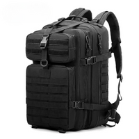 Taktischer Rucksack 40L - Outdoor Camping Wanderrucksack-Schwarz-Luzern Mode