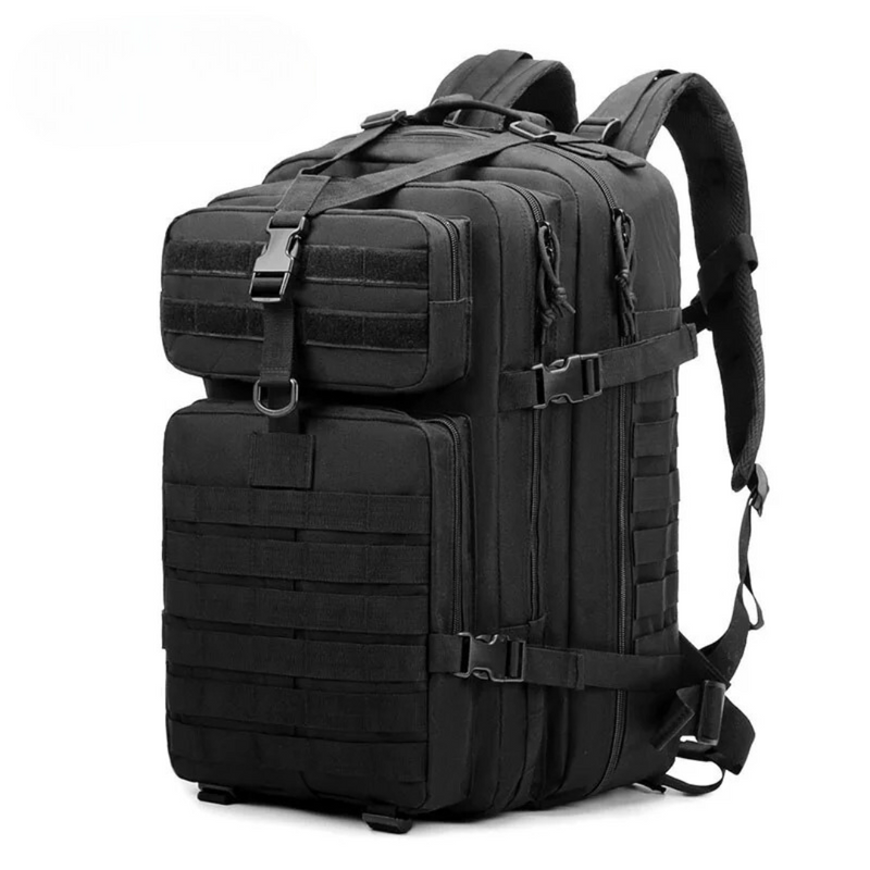 Taktischer Rucksack 40L - Outdoor Camping Wanderrucksack-Schwarz-Luzern Mode