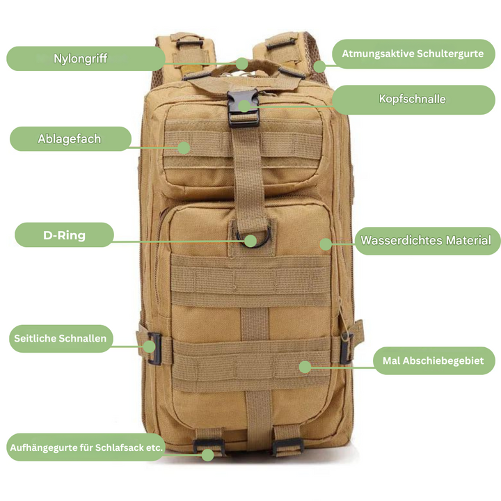 Taktischer Rucksack 40L - Outdoor Camping Wanderrucksack-Luzern Mode