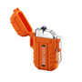 Überlebensfeuerzeug | Winddicht | Wasserdicht | USB-C Aufladbar-Oranje 1-Luzern Mode